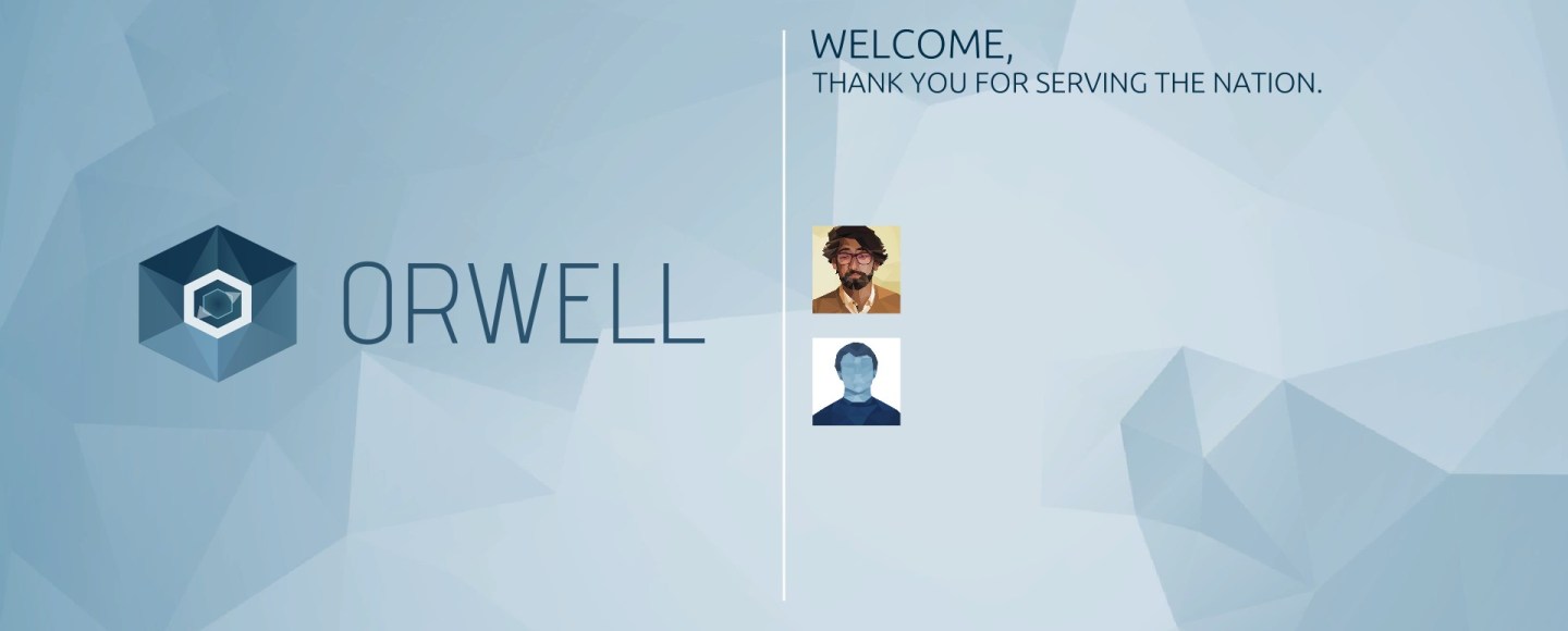 Orwell - Title Screen