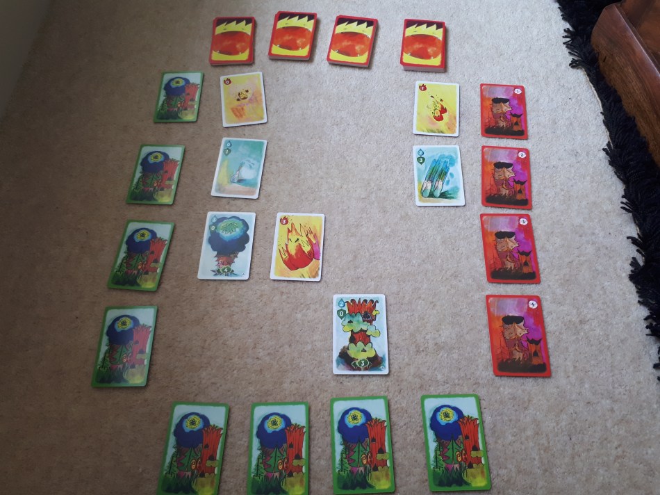 sylvion board game review - grid