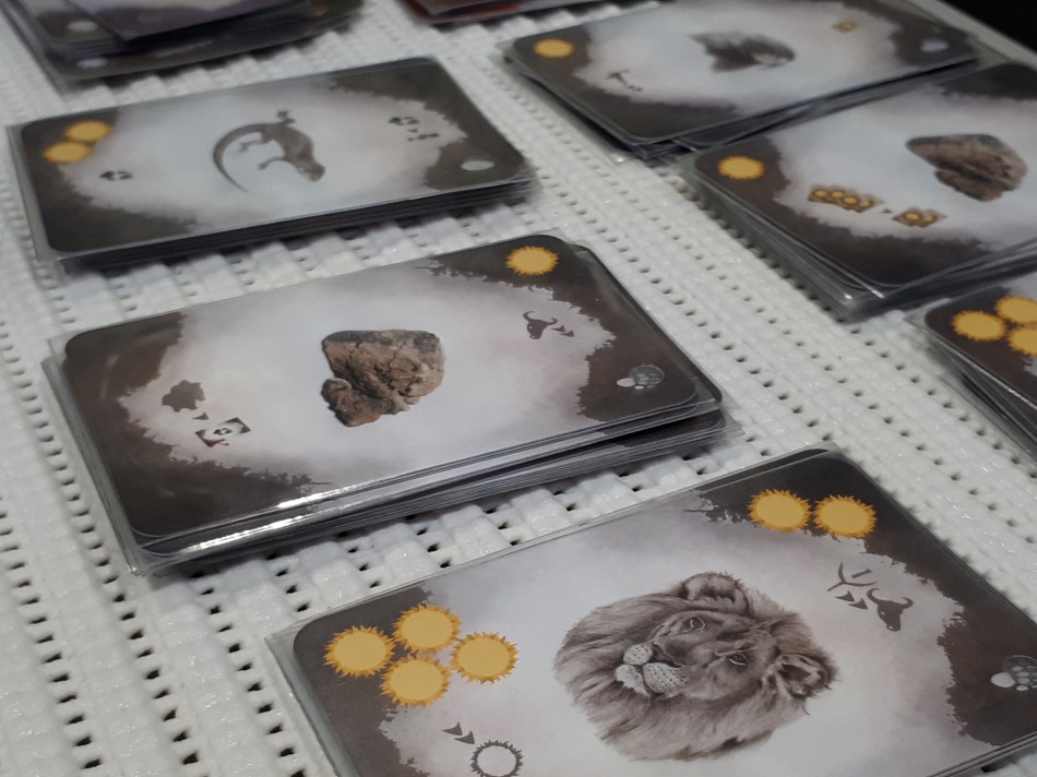 Serengeti game - cards