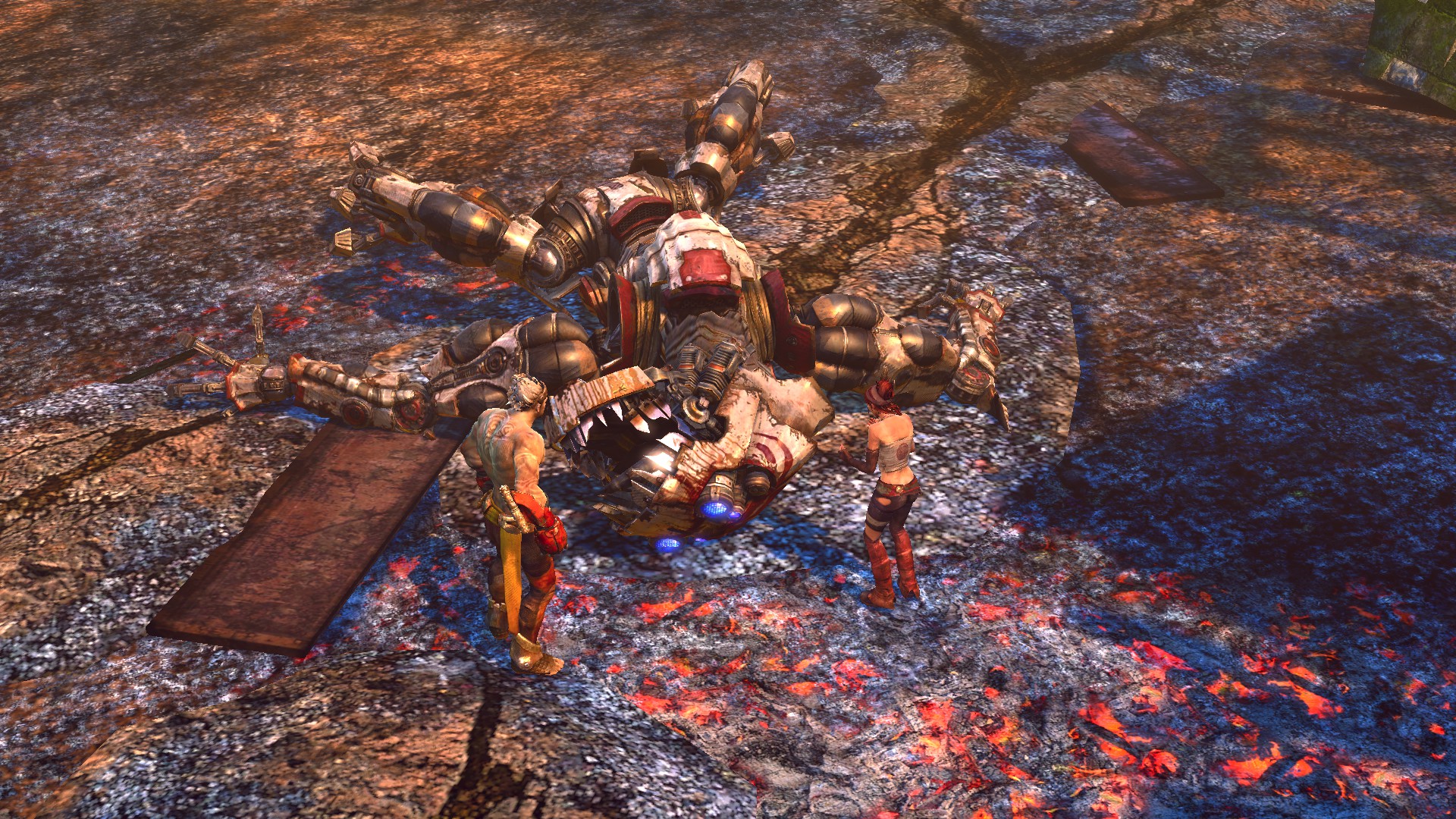 Enslaved Odyssey to the west robot