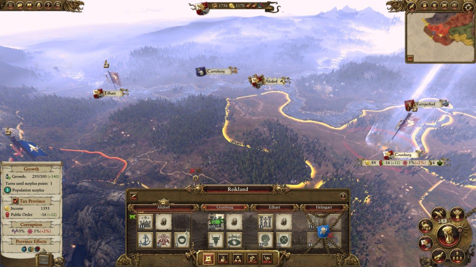 Total War Warhammer Map