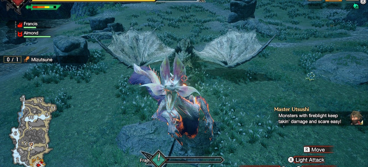 Monster Hunter Rise - Demo - Mizutsune