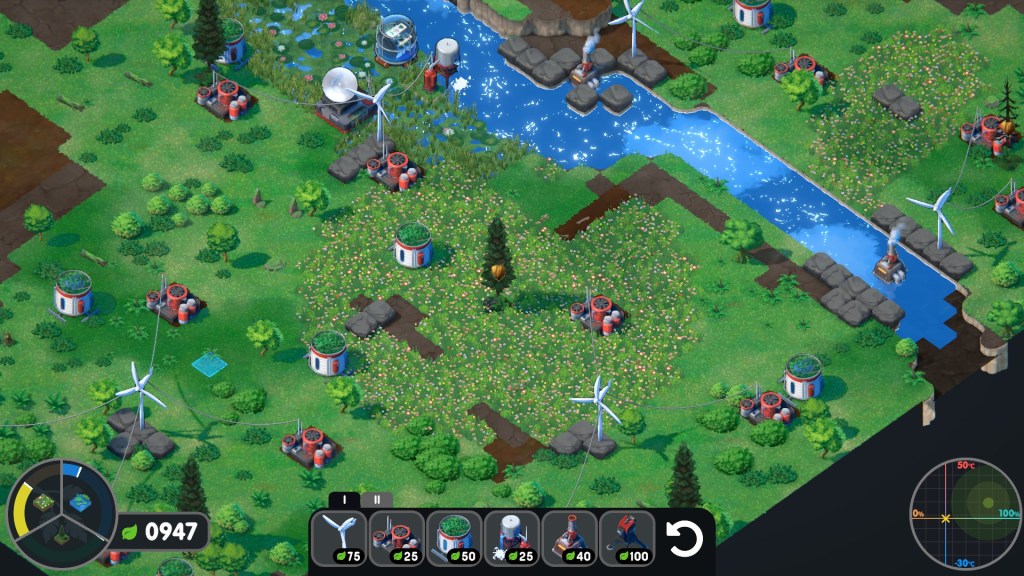 Terra Nil demo Steam screenshot