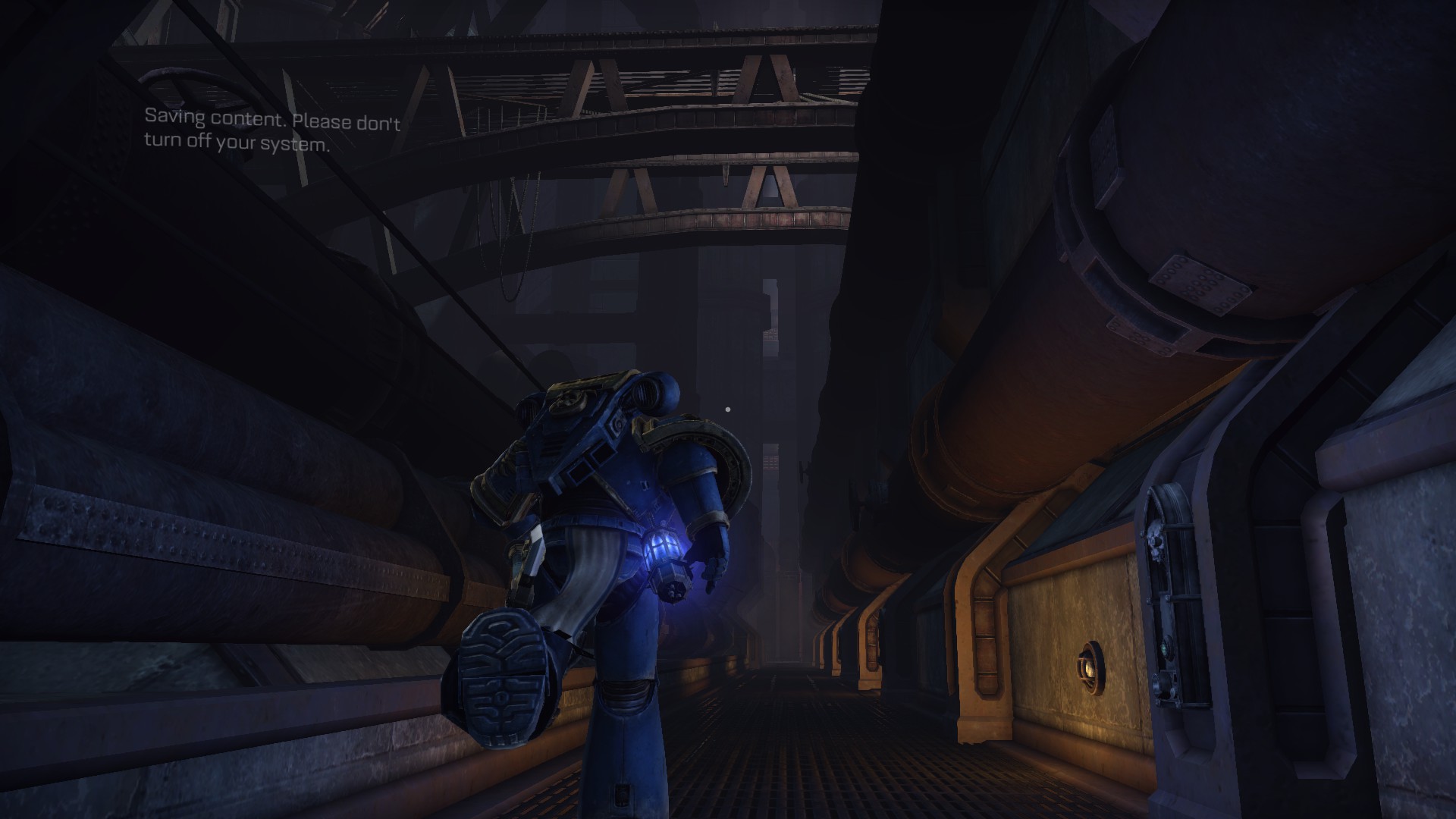 Space Marine screenshot hallway