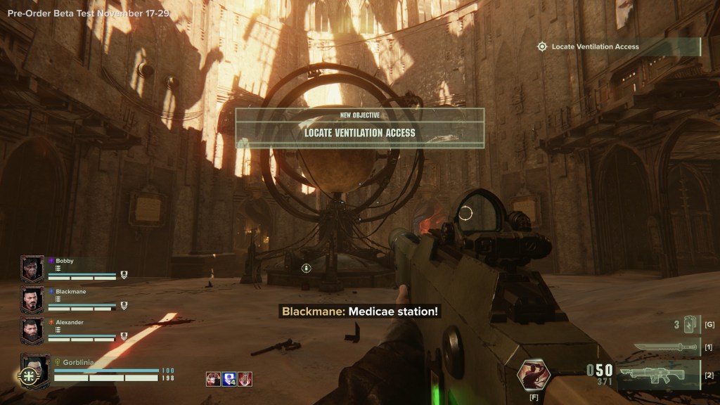 Warhammer 40,000: Darktide mission screenshot