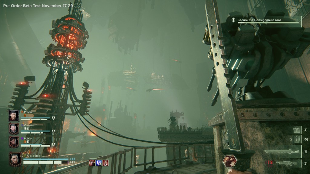 Warhammer 40,000: Darktide background screenshot